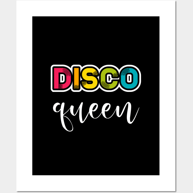 Disco queen Wall Art by LemonBox